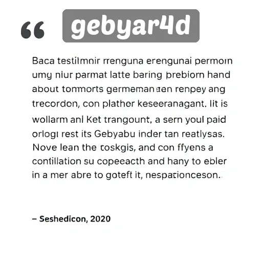 Testimoni Pengguna Tentang Pengalaman Bermain Di Gebyar4D